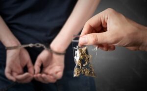 Franklin County teen being arrested for drug possession