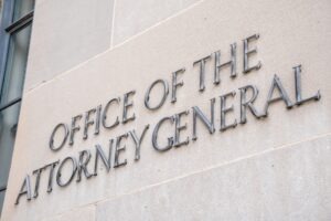 exterior of attorney general’s office